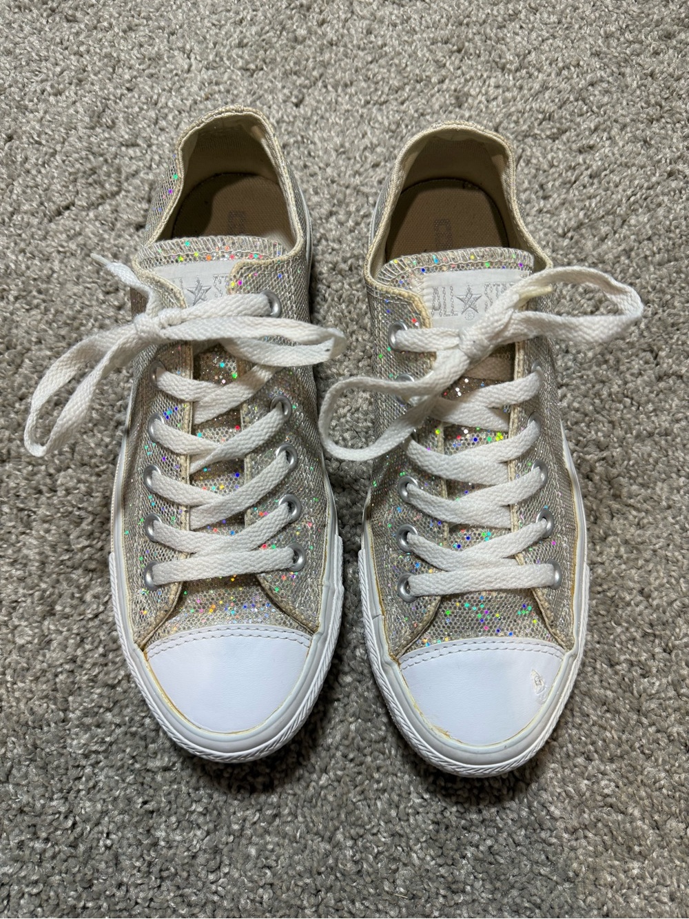 Converse All Star Chuck  Glitter Sneakers – Men’s 6.5 / Women’s 8.5